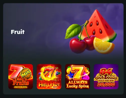 Fruits Types of Fox Slots Games